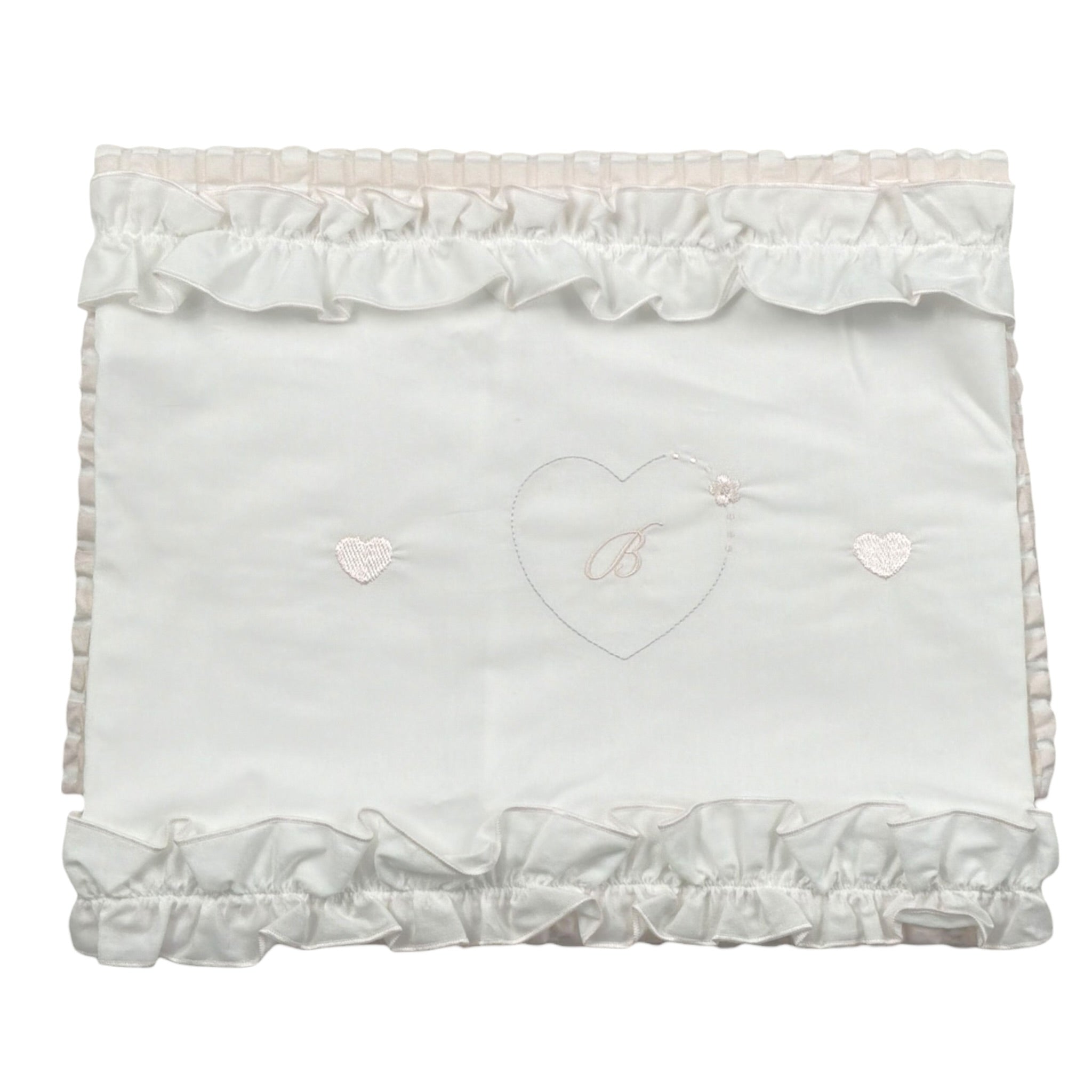 Barcellino Tucoperta Bicolore con Stampa per Neonata 110816 BIANCO/ROSA BARCELLINO 