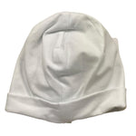 Barcellino Cappello Tinta Unita con Stampa per Neonata 120305 BIANCO BARCELLINO 