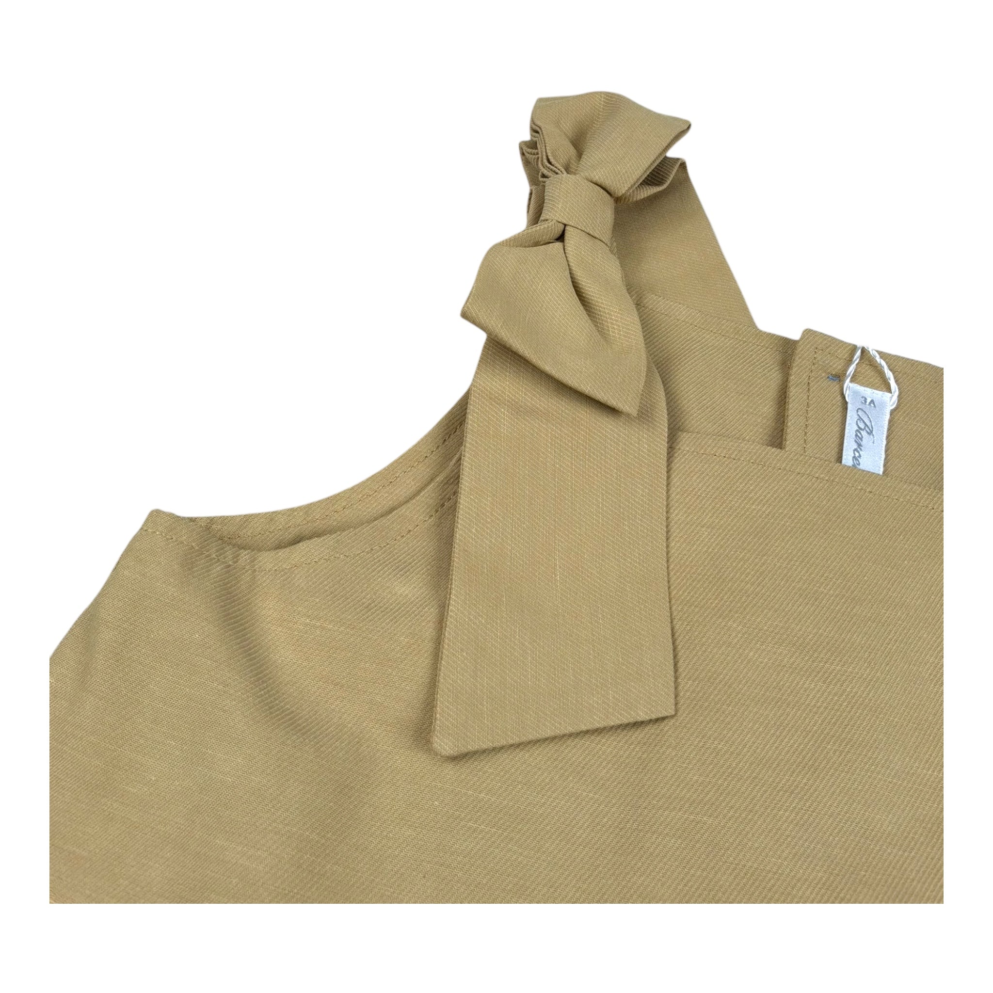 Barcellino Completo 2 Pezzi Camicia-Short per Bambina 120615 SENAPE BARCELLINO 