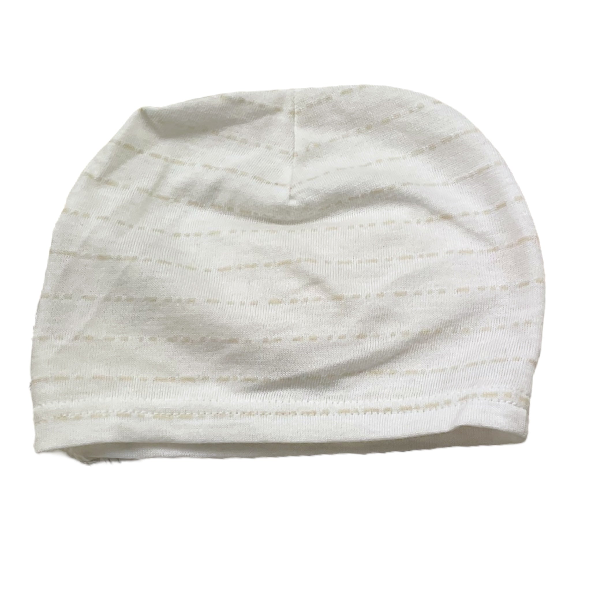 Barcellino Cappello Tinta Unita con Applicazione Fiore per Neonata BO220019 BIANCO BARCELLINO 