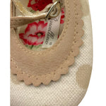 Barcellino Ballerine Tinta Unita con Pois per Neonata IL16154 PANNA BARCELLINO 