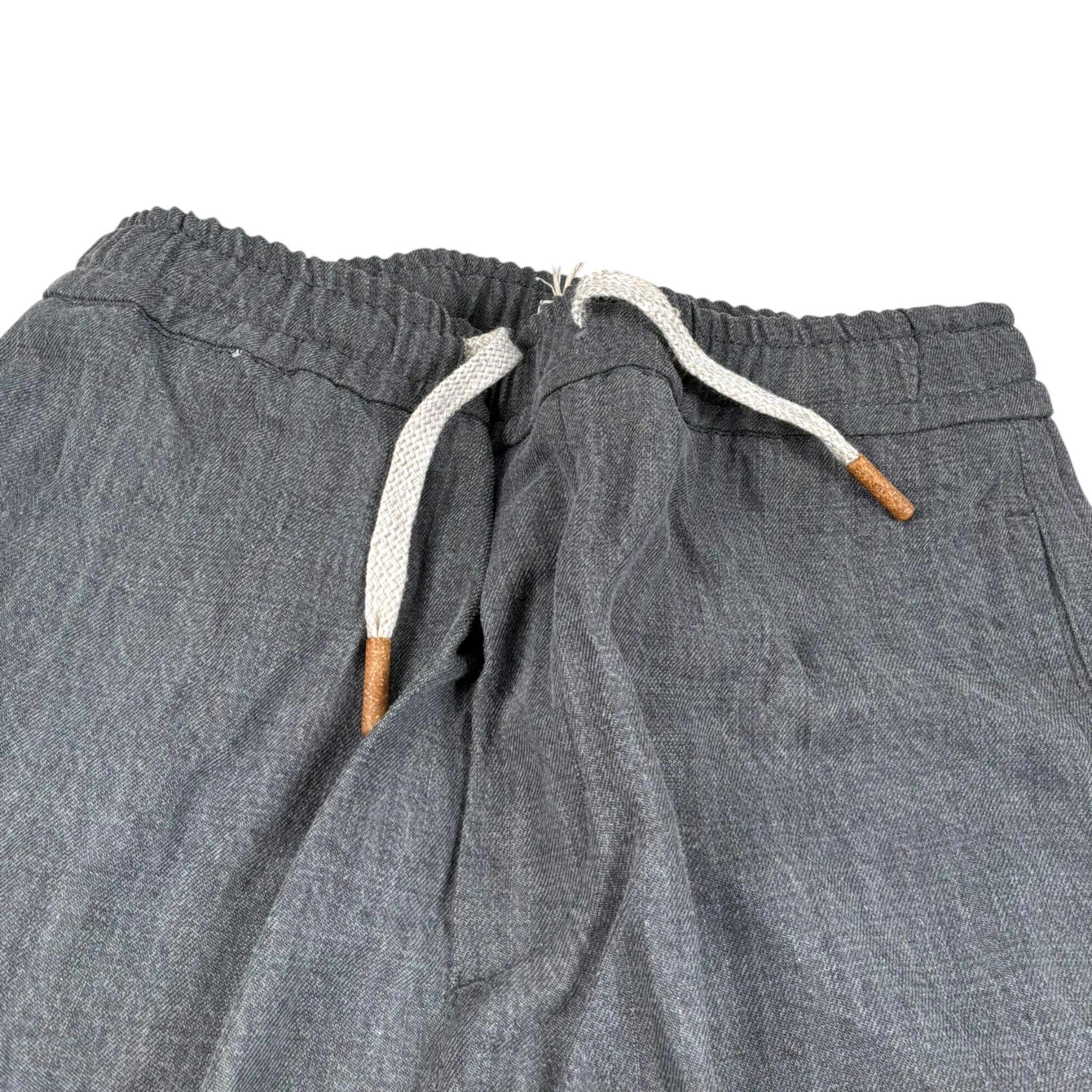 Manuel Ritz Pantalone tinta unita con Elastico In Vita Grigio per Bambino MR3059 GRIGIO MANUEL RITZ 