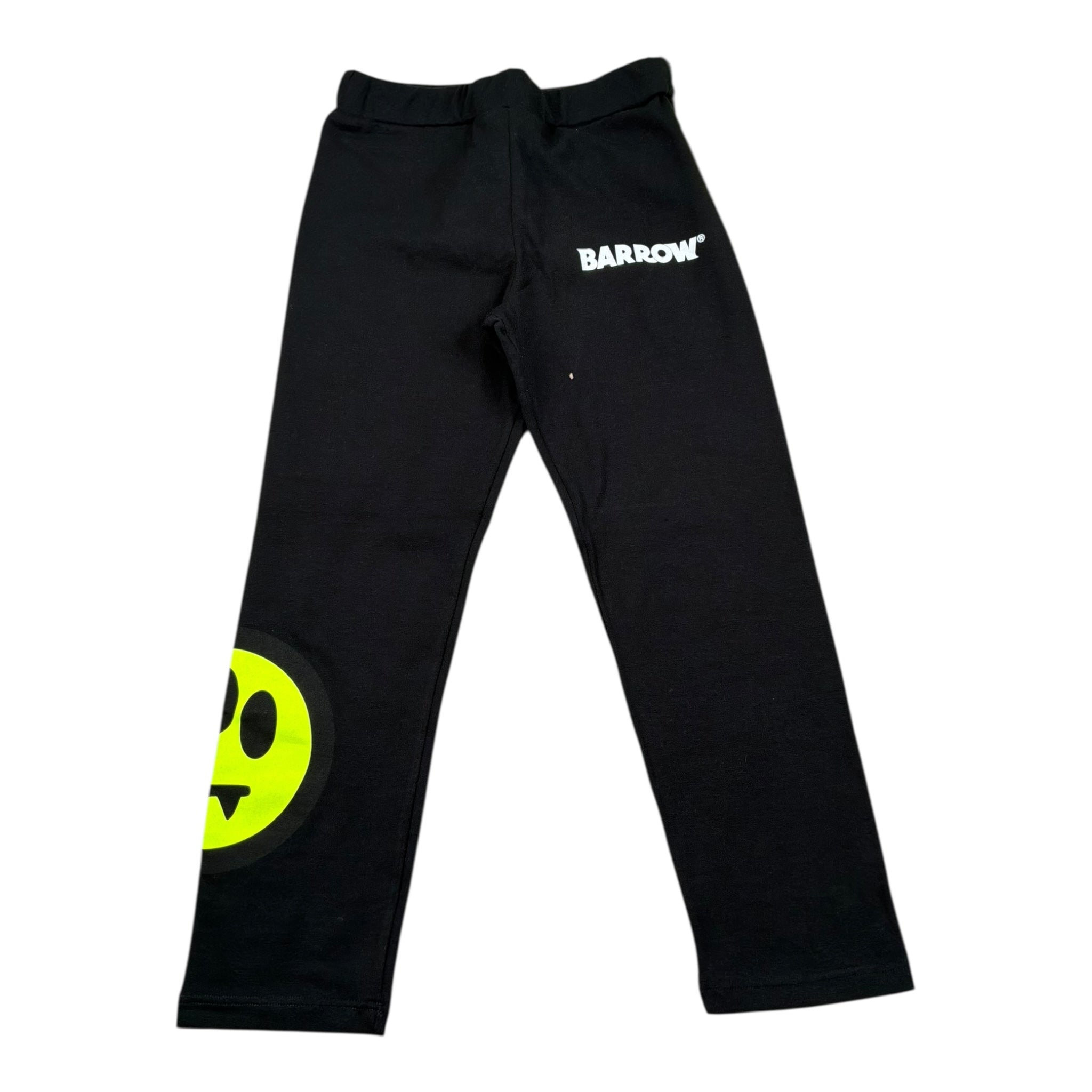 Barrow Kids Leggins Tinta Unita con Logo per Bambina 033040 NERO BARROW KIDS 