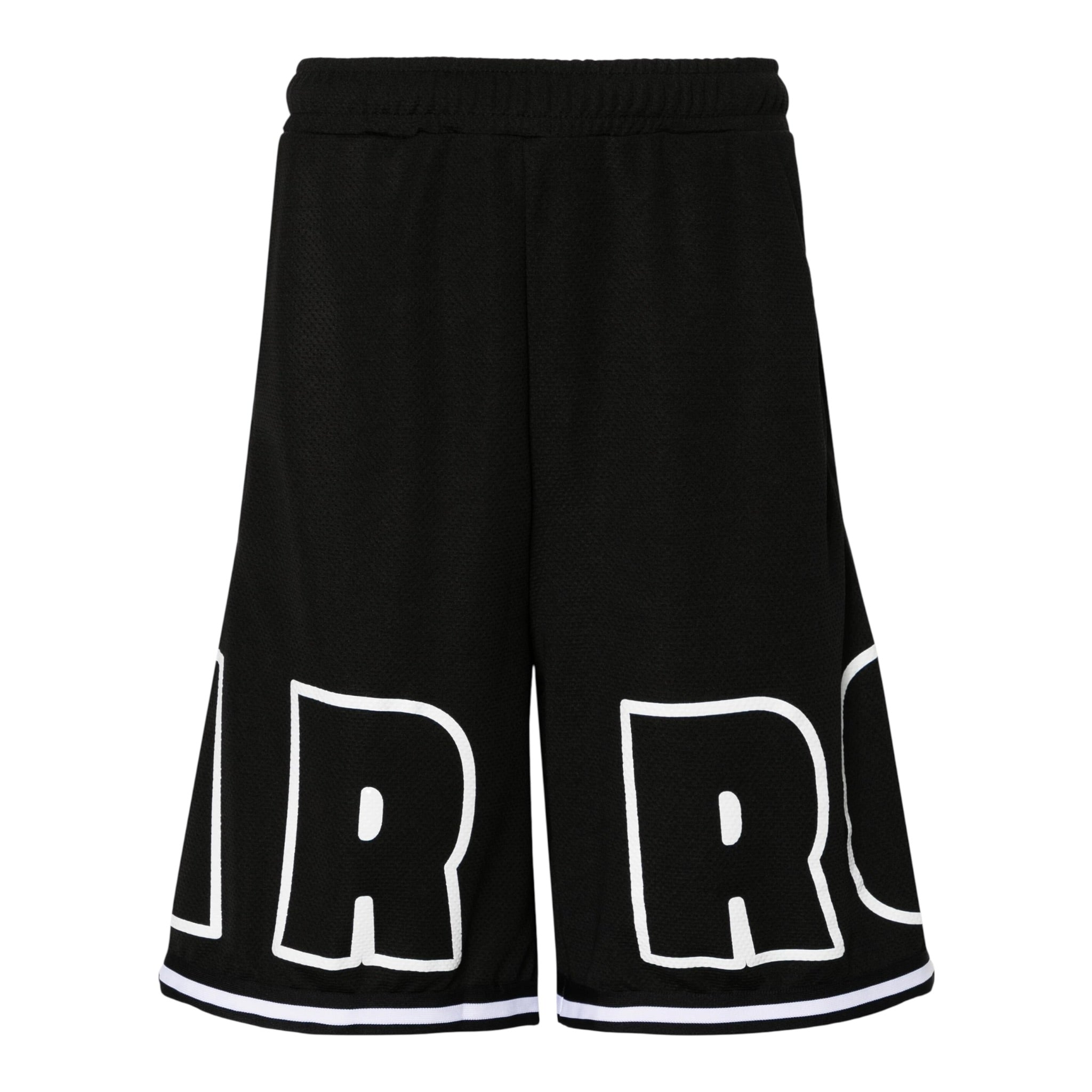 Barrow Kids Bermuda tinta unita con Logo Nero per Bambino S5BKJUBE067 NERO BARROW KIDS 