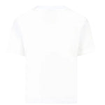 Barrow Kids T-Shirt Girocollo tinta unita con Stampa Bianco per Bambino S5BKJUTH063 BIANCO BARROW KIDS 