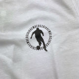 Bikkembergs T-Shirt Girocollo Tinta Unita con Logo per Bambino BK1452 BIANCO BiKKEMBERGS 