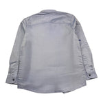 Bikkembergs Camicia Tinta Unita con Logo per Bambino BK2227 AZZURRO BiKKEMBERGS 
