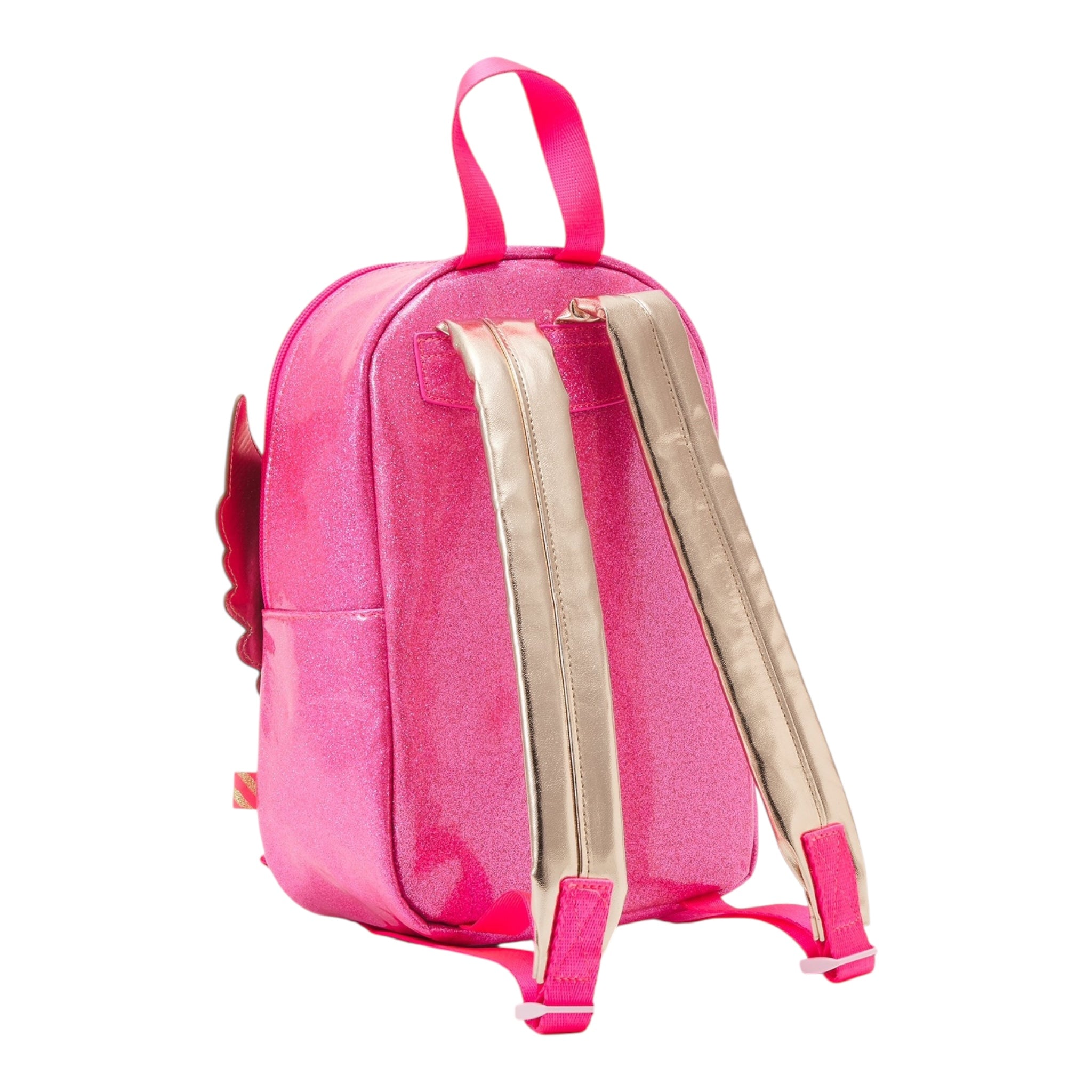 Billieblush Zaino Tinta Unita Glitterato per Bambina U20591 ROSA FLUO BillIEBLUSH 
