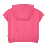 Billieblush Felpa Smanicata Tinta Unita con Cappuccio per Bambina U20846 ROSA FLUO BillIEBLUSH 