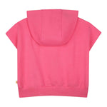 Billieblush Felpa Smanicata Tinta Unita con Cappuccio per Bambina U20846X ROSA FLUO BillIEBLUSH 