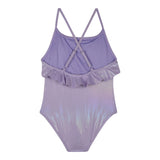 Billieblush Costume Intero Tinta Unita con Paillettes per Bambina U20925 LILLA BillIEBLUSH 