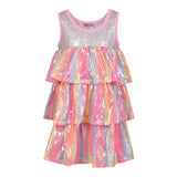 Billieblush Abito Multicolor con Paillettes Giromanica per Bambina U20968X ROSA BillIEBLUSH 