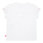 Billieblush T-Shirt Tinta Unita con Stampa per Neonata U21105 BIANCO BillIEBLUSH 