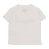 Blauer T-Shirt Giricollo Tinta Unita con Stampa per Bambino 24SBLKH02507 BIANCO BLAUER 