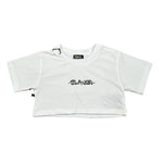 Blauer T-Shirt Girocollo Tinta Unita con Stampa per Neonata 25SBLGH02550XN BIANCO BLAUER 