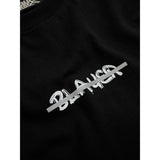 Blauer T-Shirt Girocollo Tinta Unita con Stampa per Bambina 25SBLGH02550X NERO BLAUER 