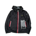 Blauer Giubbino Tinta Unita con Cappuccio per Bambino 25SBLKC11440X NERO BLAUER 