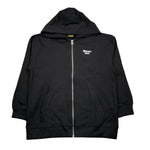 Blauer Felpa con Zip E Cappuccio Tinta Unita con Logo per Bambino 25SBLKF02553 NERO BLAUER 