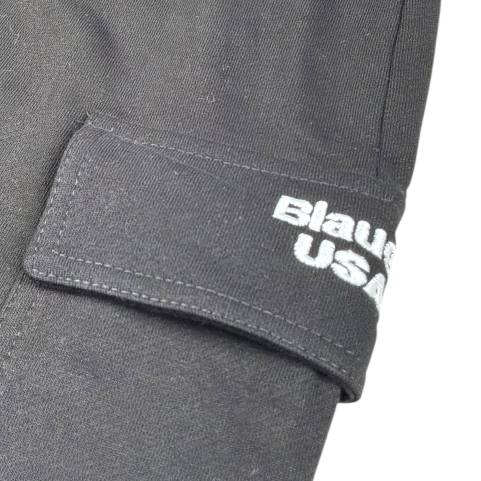 Blauer Pantalone Tinta Unita con Tasconi per Bambino KP01554N NERO BLAUER 