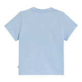 Boss T-Shirt Girocollo Tinta Unita con Logo per Bambino J52108J AZZURRO BOSS 