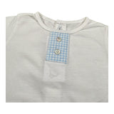 Calamaro Completo 2 Pezzi T-Shirt-Culotte per Neonato 17707 BIANCO/AZZURRO CALAMARO 