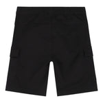 Calvin Klein Bermuda Tinta Unita con Elastico In Vita per Bambino IB0IB01608 NERO CALVIN KLEIN 