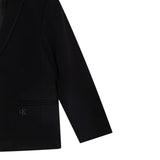 Calvin Klein Giacca Tinta Unita con Bottoni per Bambino IB0IB02418X NERO CALVIN KLEIN 