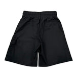 Calvin Klein Bermuda Tinta Unita con Elastico In Vita per Bambino IB0IB02512X NERO CALVIN KLEIN 