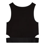 Calvin Klein Top Giromanica Tinta Unita per Bambina IG0IG02869XX NERO CALVIN KLEIN 