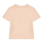 Calvin Klein T-Shirt Tinta Unita con Logo per Neonata IN0IN00001X ROSA CALVIN KLEIN 