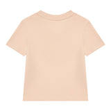 Calvin Klein T-Shirt Tinta Unita con Logo per Neonata IN0IN00001X ROSA CALVIN KLEIN 