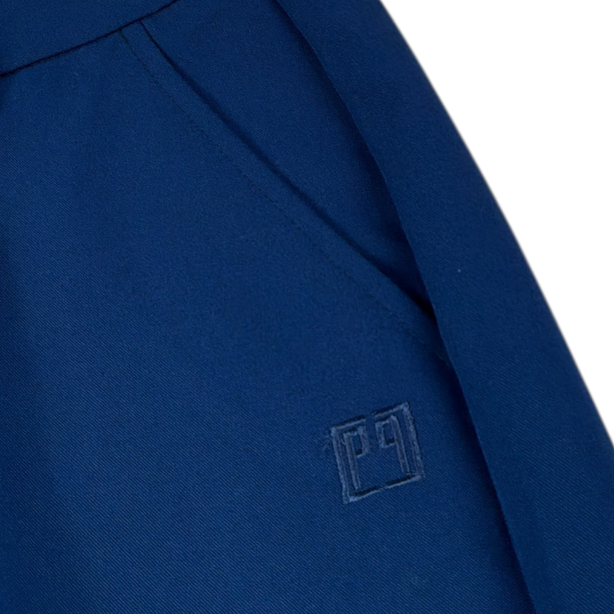 Carlo Pignatelli Pantalone Tinta Unita con Tasche Americane per Bambino CP52980 BLU CARLO PIGNATELLI 