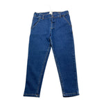 Carre'Ment Beau Jeans Tinta Unita con Elastico In Vita per Bambina Y30294J BLU CARRE'MENT BEAU 