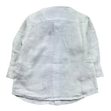 Cesare Paciotti Camicia Manica Lunga Tinta Unita con Logo per Neonato CMP5156B BIANCO CESARE PACIOTTI 