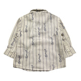 Cesare Paciotti Camicia Manica Lunga Tinta Unita con Logo per Neonato CMP5159B BIANCO CESARE PACIOTTI 