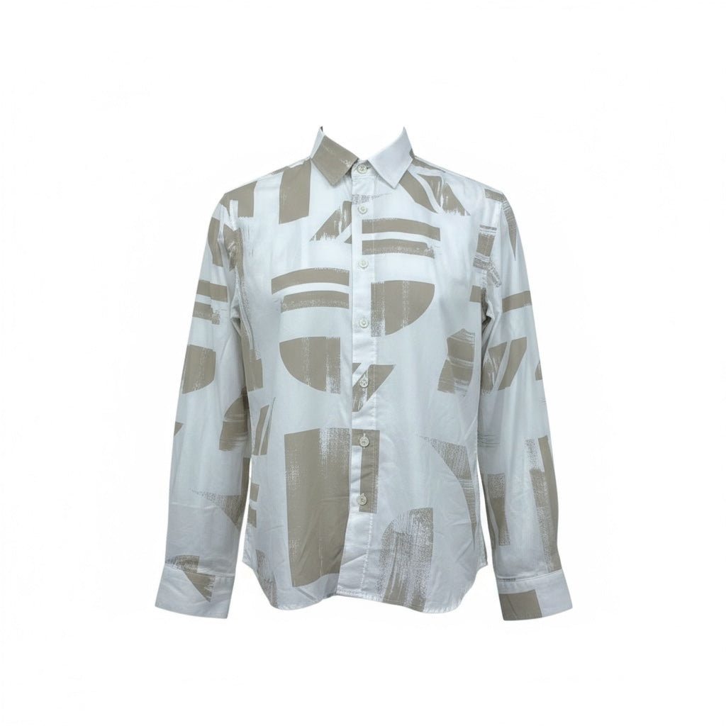 Cesare Paciotti Camicia Tinta Unita con Stampa per Bambino CMP5159J BIANCO CESARE PACIOTTI 