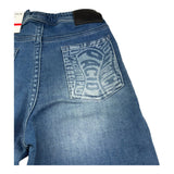 Cesare Paciotti Pantalone Effetto Denim Tinta Unita con Elastico In Vita per Bambino PTP5101B BLU CESARE PACIOTTI 