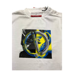 Cesare Paciotti T-Shirt Girocollo Tinta Unita con Stampa per Neonato TSP5107BX BIANCO CESARE PACIOTTI 