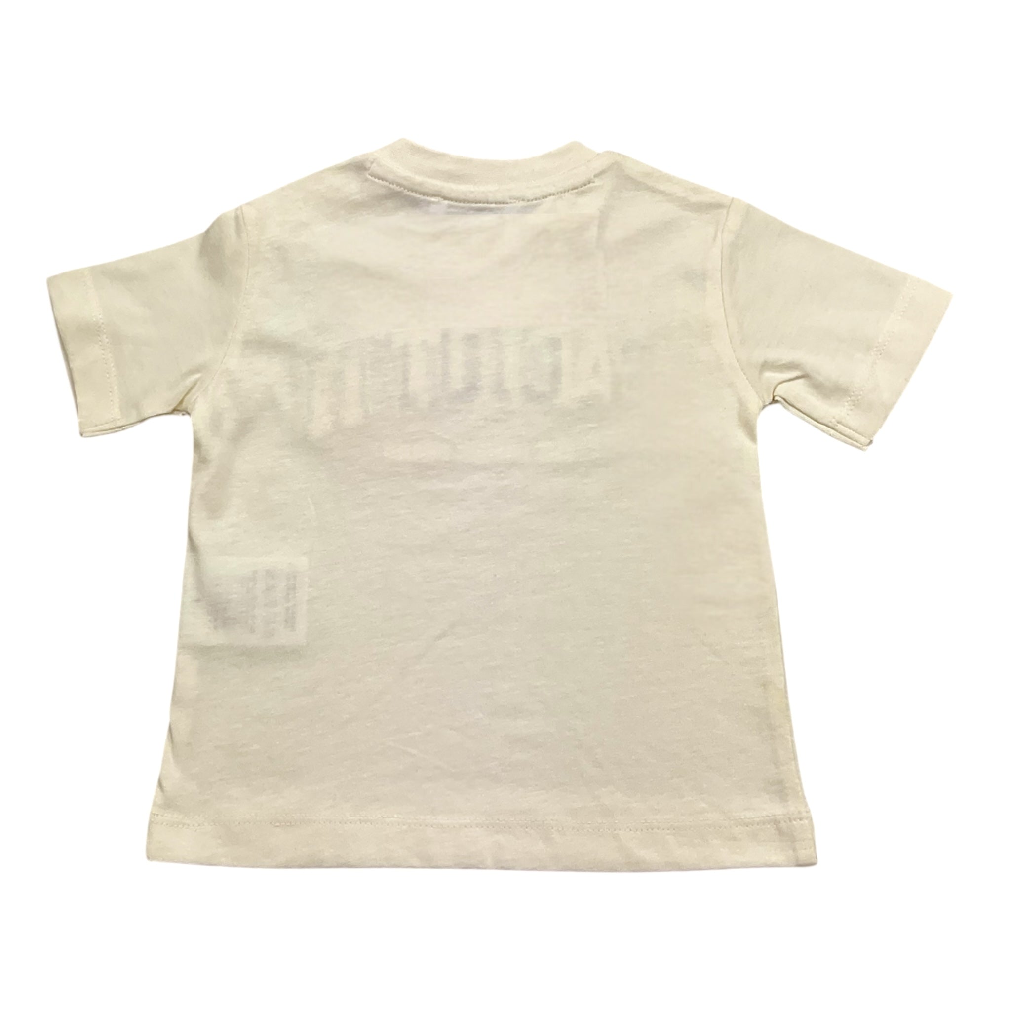 Cesare Paciotti T-Shirt Girocollo Tinta Unita con Stampa per Neonato TSP5155B PANNA CESARE PACIOTTI 