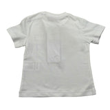 Cesare Paciotti T-Shirt Girocollo tinta unita con Stampa Bianco per Neonato TSP5165BNXXX BIANCO CESARE PACIOTTI 