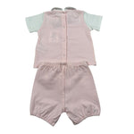 Coccode Completo 2 Pezzi T-Shirt-Culotte per Neonata C5516722 ROSA COCCODE 