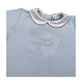 Coccode Completo 2 Pezzi T-Shirt-Culotte Tinta Unita per Neonato C5516777 AZZURRO COCCODE 