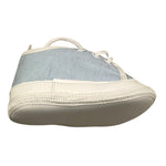 Colori Chiari Scarpine Bicolore con Lacci per Neonato MN957228 BIANCO/AZZURRO COLORI CHIARI 
