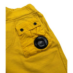 C.P. Company Bermuda tinta unita con Tasche Giallo per Bambino 12CKSB050A GIALLO C.P. COMPANY 