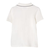 C.P. Company Polo Mezza Manica Tinta Unita per Neonato CNM000N PANNA C.P. COMPANY 