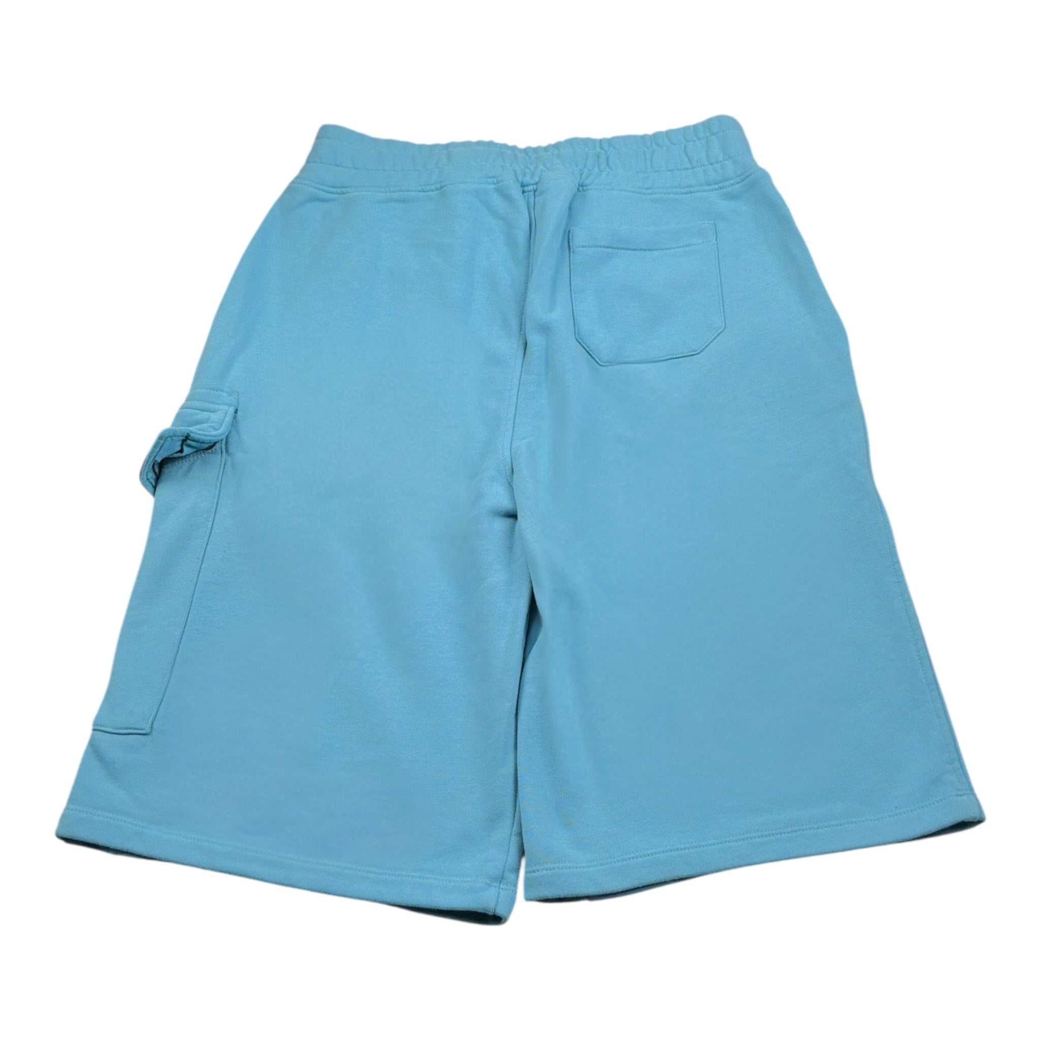 C.P. Company Bermuda tinta unita con Elastico In Vita Azzurro per Bambino CU1002 AZZURRO C.P. COMPANY 