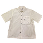 C.P. Company Camicia Mezza Manica Tinta Unita per Bambino CUC008 PANNA C.P. COMPANY 