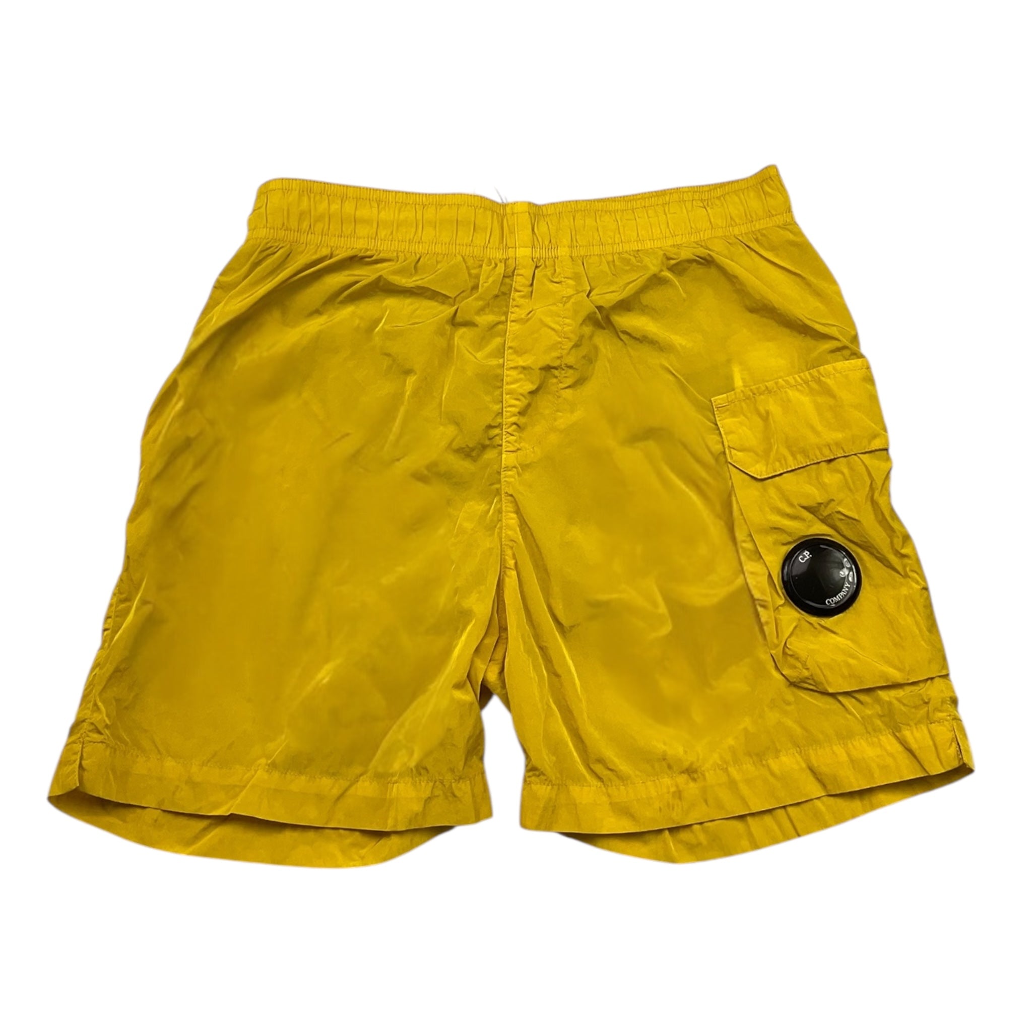 C.P. Company Costume Tinta Unita con Logo per Bambino CUL002L GIALLO C.P. COMPANY 