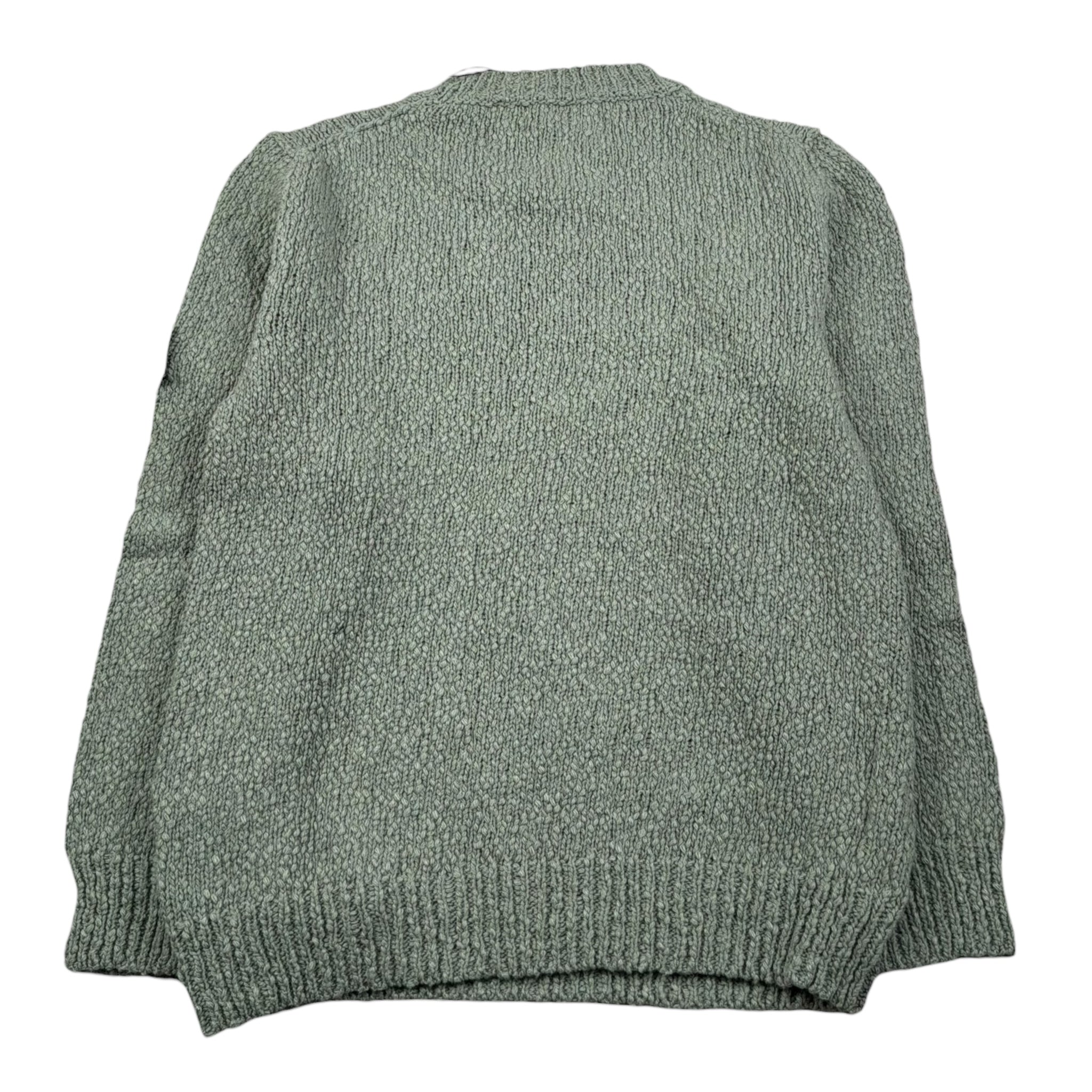 Stone Island Maglia Girocollo Tinta Unita con Logo per Bambino K1S165100019 VERDE STONE ISLAND 