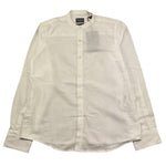 Dan John Camicia Manica Lunga Tinta Unita Collo Coreano per Bambino CMD5110J BIANCO DAN JOHN 
